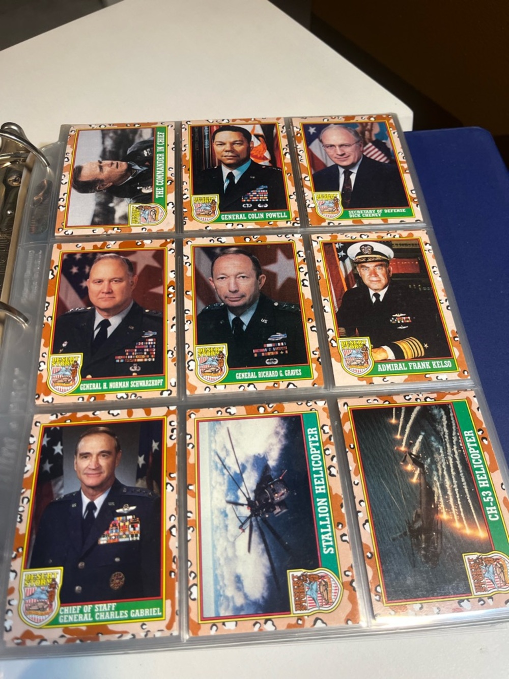 Operation Desert Storm Topp cards Collection Series - Picture 5 of 12